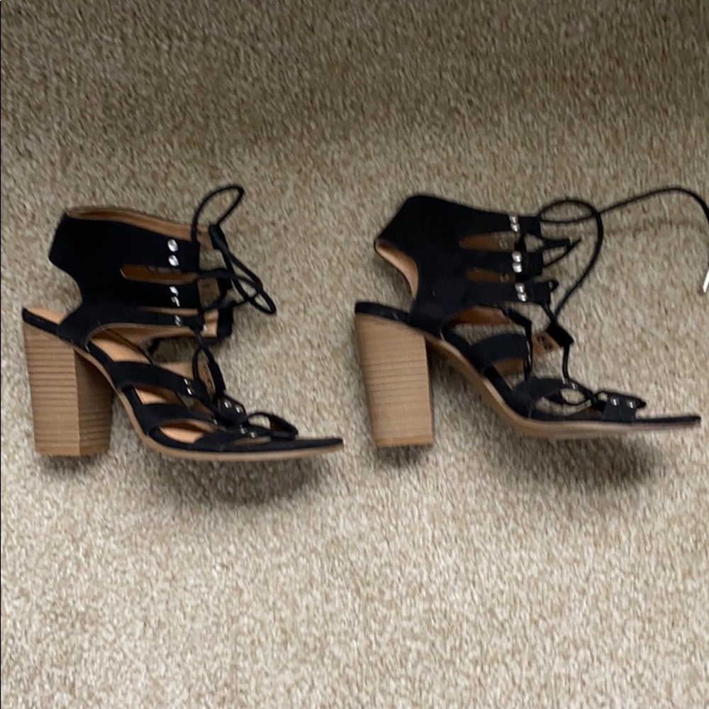 Lace up heels